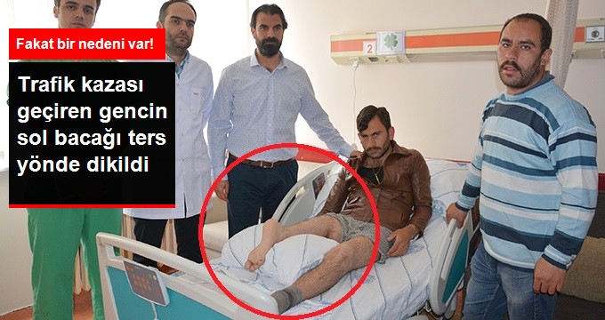Bacağını ters diktiler Sebebi ise Bacağını ters diktiler Sebebi ise